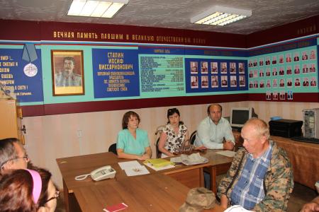 Рязанская область. Секретари обкома КПРФ Э.Н. Волков и Д.С. Сидоров совершили рабочую поездку в Пронский район