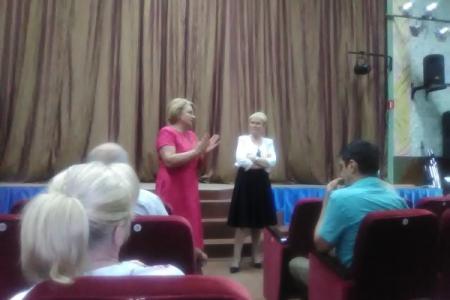 Н.А.Останина и О.А.Ефимова посетили Холмский район Новгородской области