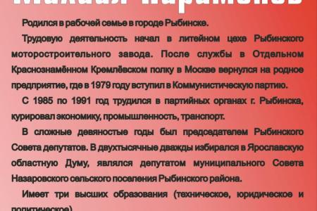 Программа кандидата на должность губернатора Ярославской области от КПРФ Михаила Константиновича Парамонова