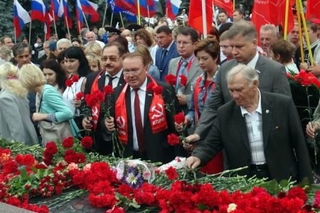 Курская область. Н.Н. Иванов принял участие в праздничных мероприятиях в связи с 74-й годовщиной Победы на Курской дуге