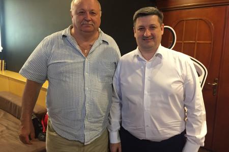 Кандидат в губернаторы Белгородской области Станислав Панов встретился с молодёжью областного центра