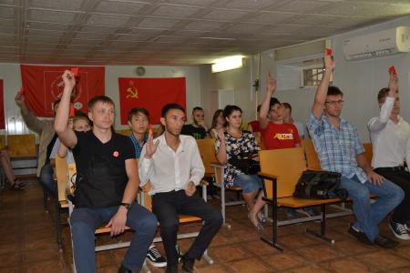 Состоялась IV отчётно-выборная Конференция Астраханского областного отделения ЛКСМ