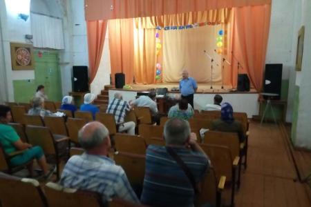 Сергей Мамаев принял участие во встречах с жителями Омутнинского района Кировской области