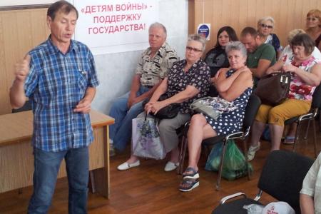 Краснодарский край. В Тимашевске Николай Осадчий встретился с избирателями