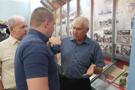 Волгоградская область. В Волжском установили памятную доску ветерану Великой Отечественной войны