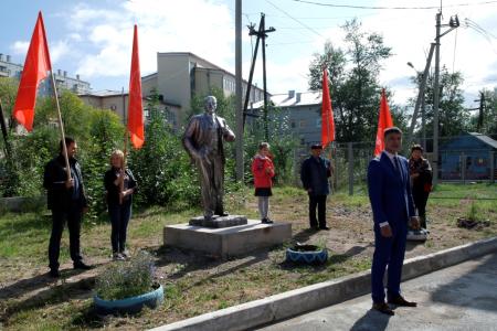 В Чите памятнику Ленина подарили вторую жизнь