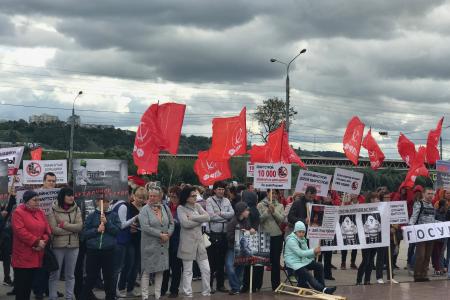 Нижегородские коммунисты поддержали обманутых дольщиков