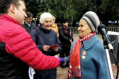 Чувашские коммунисты провели митинг в рамках Общероссийской акции протеста