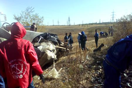 Оренбургская область. Администрация города Новотроицка обратилась за помощью к комсомольцам и молодёжи