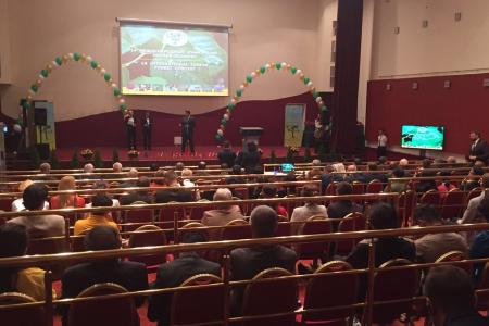 Олег Лебедев наградил лауреатов Международного юниорского лесного конкурса