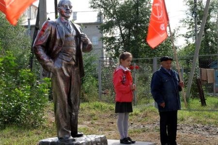 В Чите памятнику Ленина подарили вторую жизнь