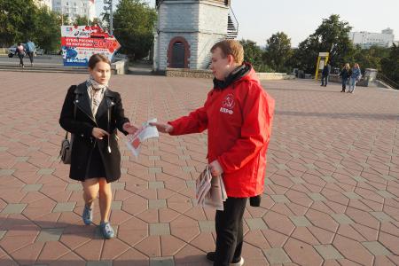В Свердловской области расширяется акция «Красные в городе»