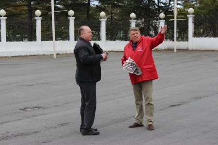 В Магадане прошел агитационный пикет коммунистов