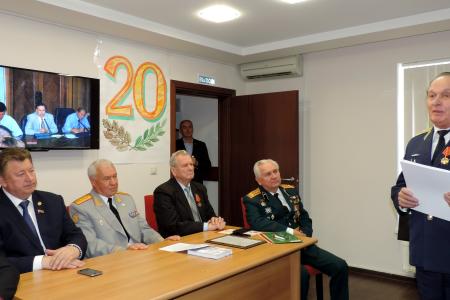 В.И. Кашин поздравил ДПА с 20-летием