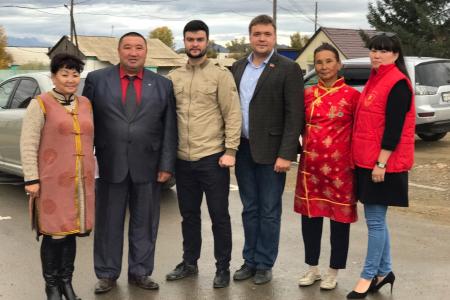 Тувинский реском КПРФ побывал в Чаа-Хольском кожууне