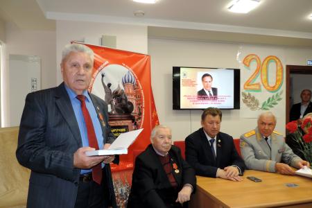 В.И. Кашин поздравил ДПА с 20-летием