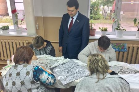 ​Олег Лебедев провел встречи с избирателями в Рязанской области