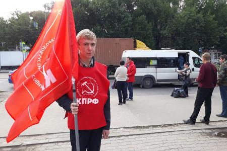 Рязанские коммунисты не сбавляют темпов агитационной работы