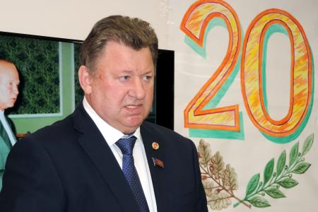 В.И. Кашин поздравил ДПА с 20-летием
