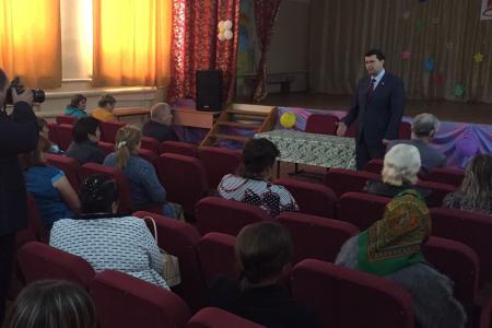 ​Олег Лебедев провел встречи с избирателями в Рязанской области