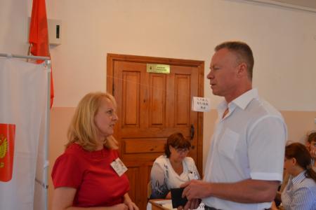 Роман Кияшко проголосовал на губернаторских выборах в Севастополе 