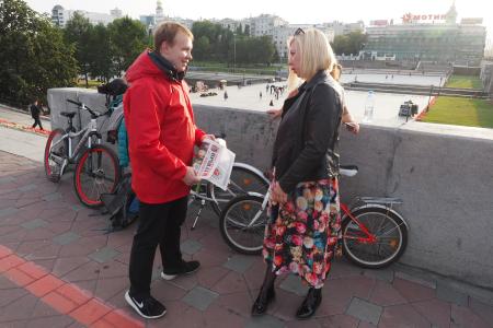 В Свердловской области расширяется акция «Красные в городе»