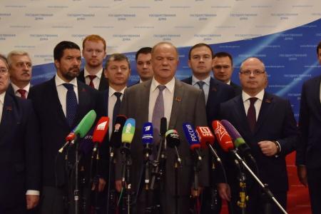 Г.А. Зюганов: «Нам надо сплотить общество и принять экстренные меры»