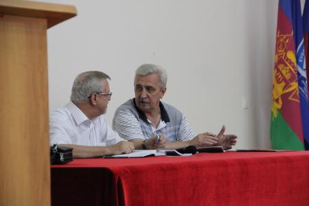 Краснодарский край. Николай Арефьев и Николай Осадчий провели встречу в краснодарском вузе
