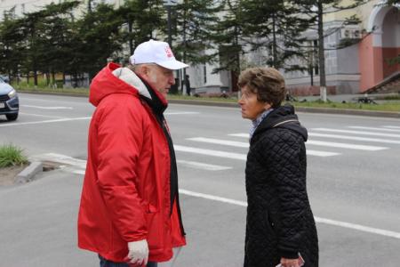 В Магадане прошел агитационный пикет коммунистов