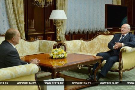 Президент Белоруссии А.Г. Лукашенко встретился в Минске с Председателем ЦК КПРФ Г.А. Зюгановым