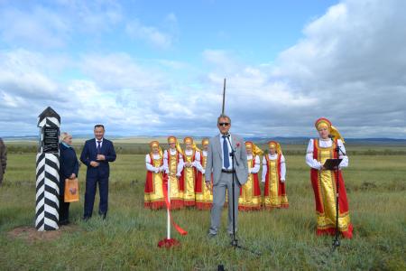 Владимир Поздняков посетил Республику Бурятия, где установили памятные знаки в рамках проекта «По дороге декабристов» 