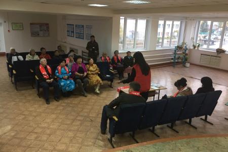Тувинский реском КПРФ побывал в Чаа-Хольском кожууне