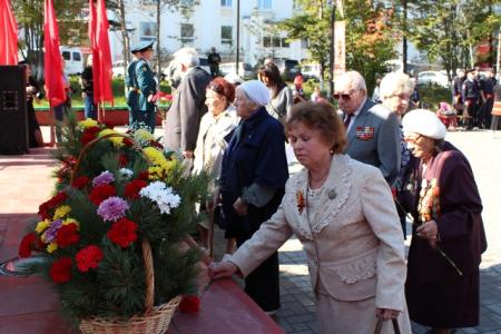 День окончания Второй мировой войны в Магадане