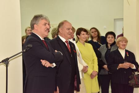 Г.А. Зюганов на открытии детского сада «Замок детства» в совхозе имени Ленина: "К вам всегда приезжаем, как на большой праздник"