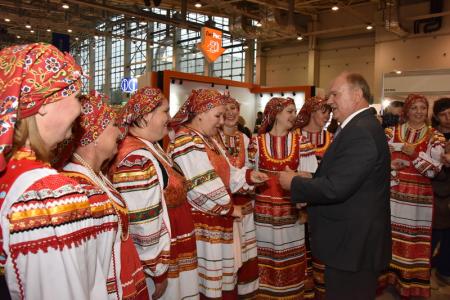 Г.А. Зюганов принял участие в открытии 30-й Московской Международной книжной выставки-ярмарки