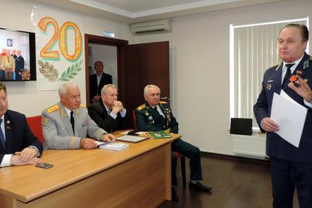 В.И. Кашин поздравил ДПА с 20-летием