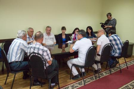 Краснодарский край. Состоялась рабочая поездка Н.И. Осадчего в станицу Ленинградскую