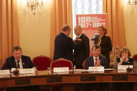 В Москве прошло заседание Юбилейного комитета по подготовке к празднованию 100-летия Великого Октября