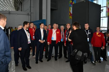Г.А. Зюганов посетил церемонию открытия XIX Всемирного фестиваля молодежи и студентов