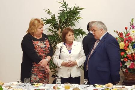 В посольстве КНДР состоялся торжественный прием по случаю 69-й годовщины установления дипломатических отношений между КНДР и Россией
