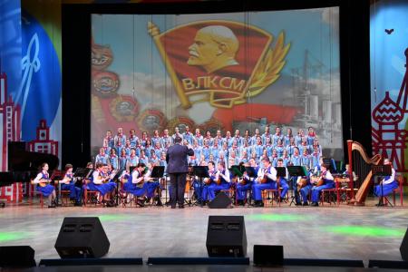 В Москве прошел праздничный концерт, посвященный 99-летию ВЛКСМ