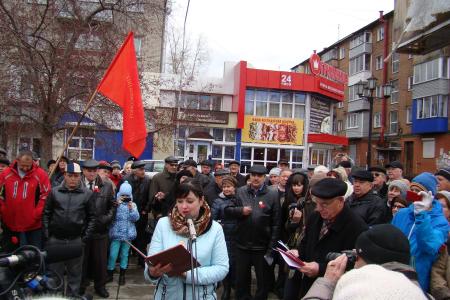 В Алтайском крае коммунисты и ветераны комсомола отметили 99-ю годовщину создания комсомола