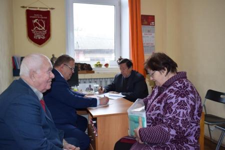 Состоялась рабочая поездка секретаря МК КПРФ Александра Наумова в городской округ Озеры Московской области