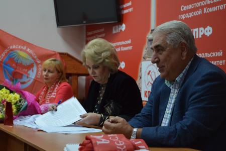 В Севастополе состоялась встреча с Председателем ООЖД «Всероссийский женский союз – Надежда России» Ниной Александровной Останиной