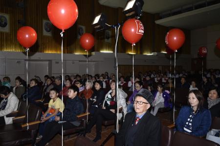 Республика Калмыкия. При поддержке КПРФ проведен конкурс песни к 100-летию революции