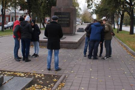 Алтайский край. Барнаульские комсомольцы провели исторический квест в честь 100-летия Великого Октября