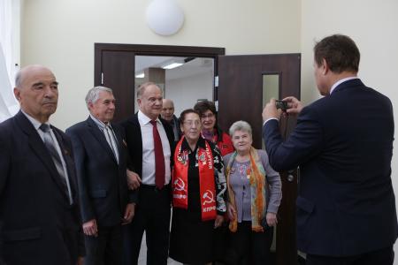 Г.А. Зюганов принял участие в концерте, посвященном Дню пожилого человека