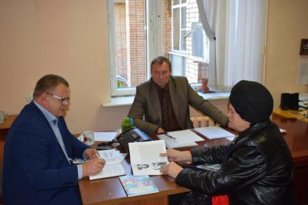 Состоялась рабочая поездка секретаря МК КПРФ Александра Наумова в городской округ Озеры Московской области