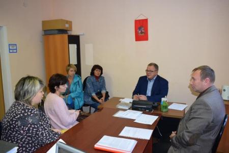 Состоялась рабочая поездка секретаря МК КПРФ Александра Наумова в городской округ Озеры Московской области