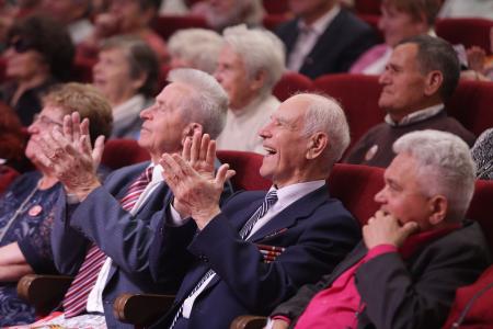 Г.А. Зюганов принял участие в концерте, посвященном Дню пожилого человека